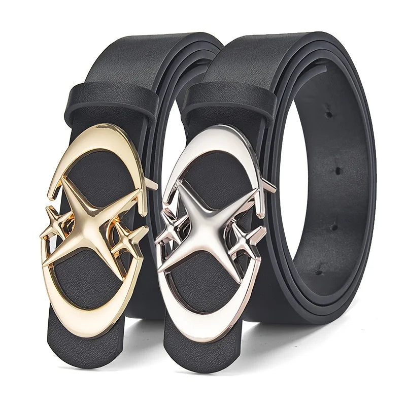 Punk Star Alien Buckle Belt