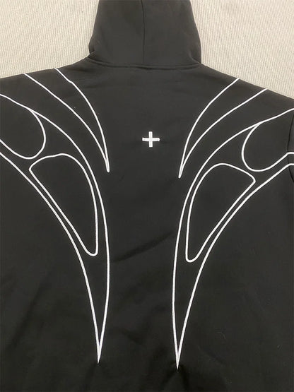 Blade Double Zipper Hoodie