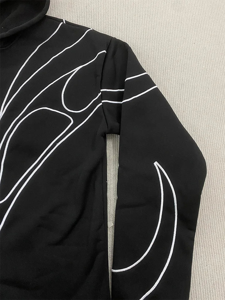 Blade Double Zipper Hoodie