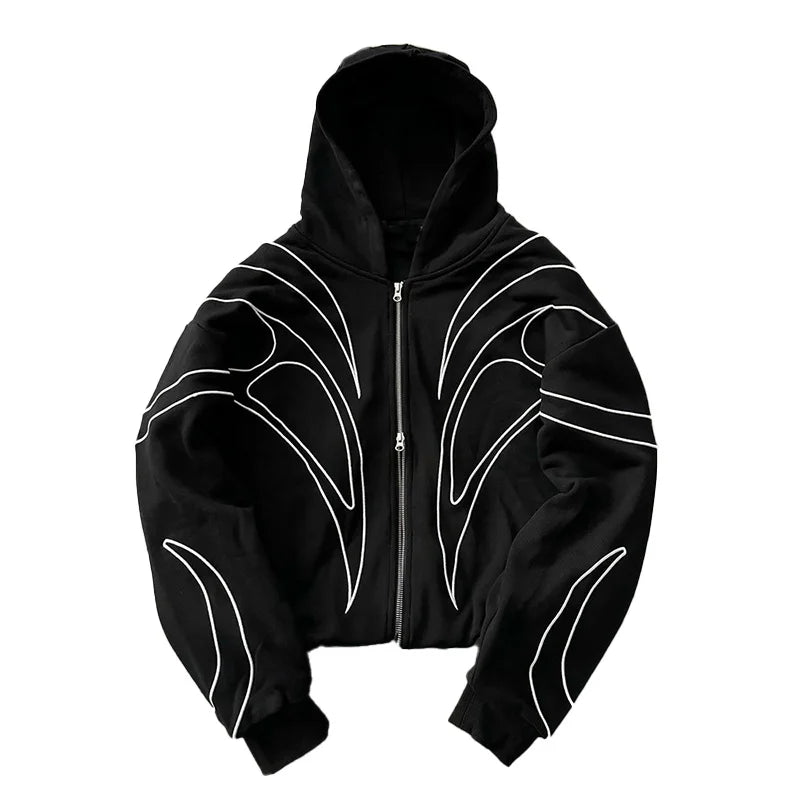 Blade Double Zipper Hoodie