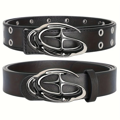 Gothic Alien Buckle Belt