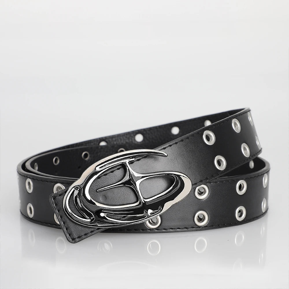 Gothic Alien Buckle Belt