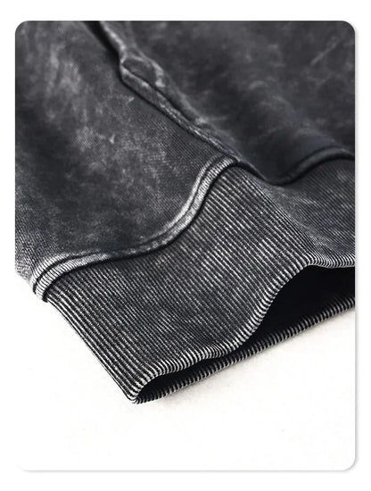 Gothic Graphic Print Hoodie