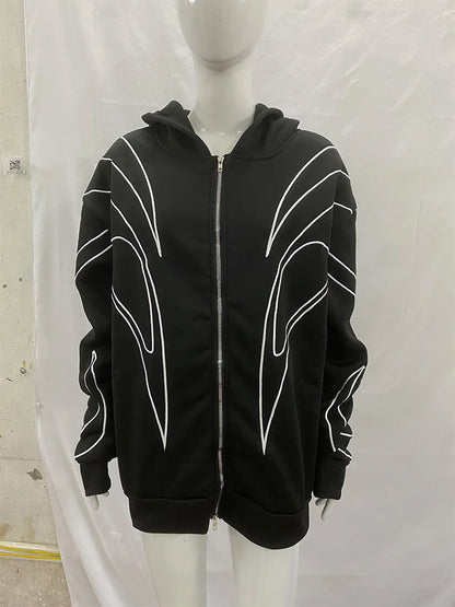 Blade Double Zipper Hoodie