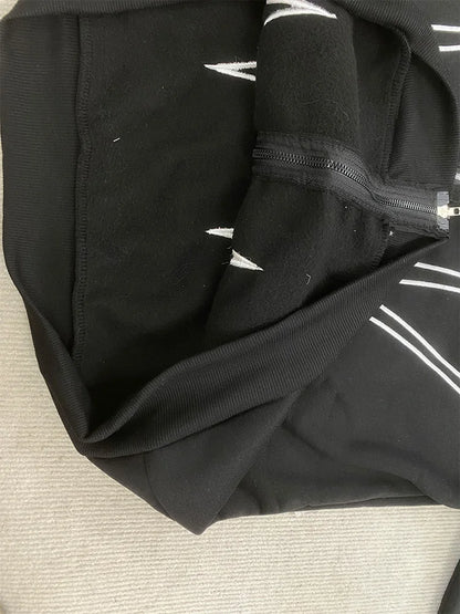 Blade Double Zipper Hoodie