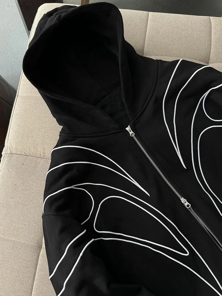 Blade Double Zipper Hoodie