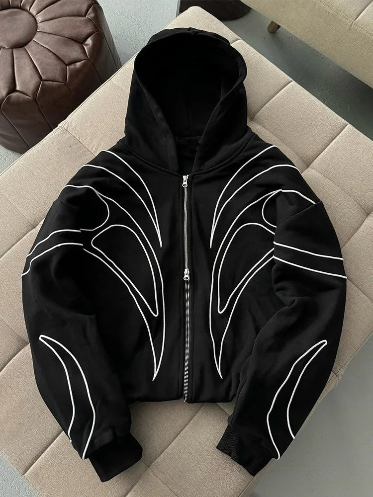 Blade Double Zipper Hoodie