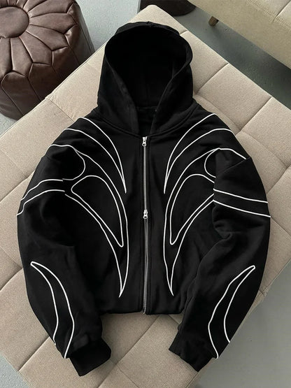 Blade Double Zipper Hoodie