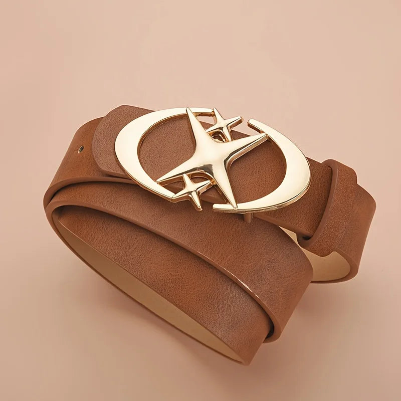 Punk Star Alien Buckle Belt