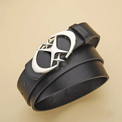 Punk Star Alien Buckle Belt